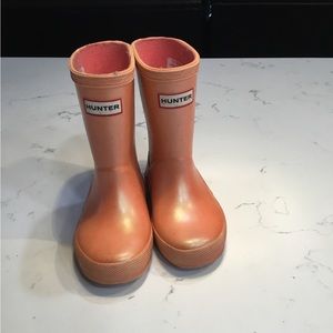 Hunter boots youth girls size 7